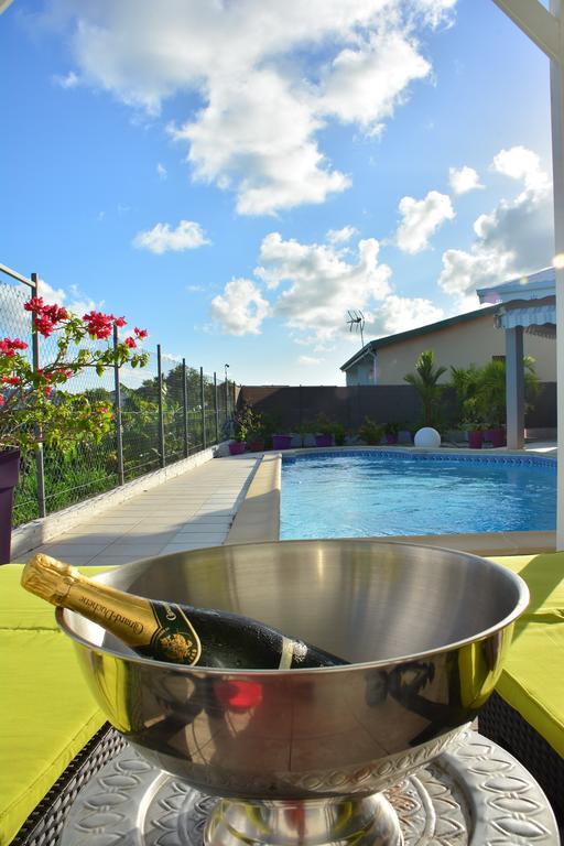 Villa Amethyste Avec Grande Piscine Privee, Jardin Clos, Parking Prive Le Robert Ngoại thất bức ảnh